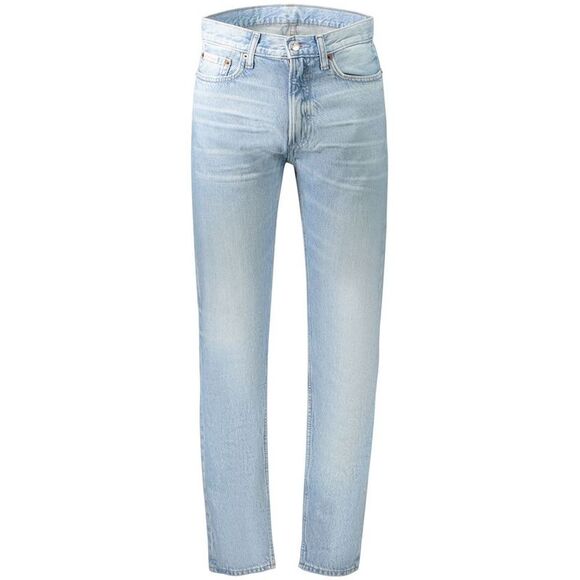 Calvin Klein Blue Cotton Men Men's Jeans